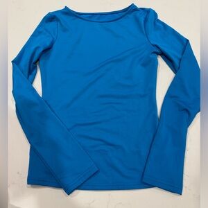 Vibrant Blue Long Sleeve Top